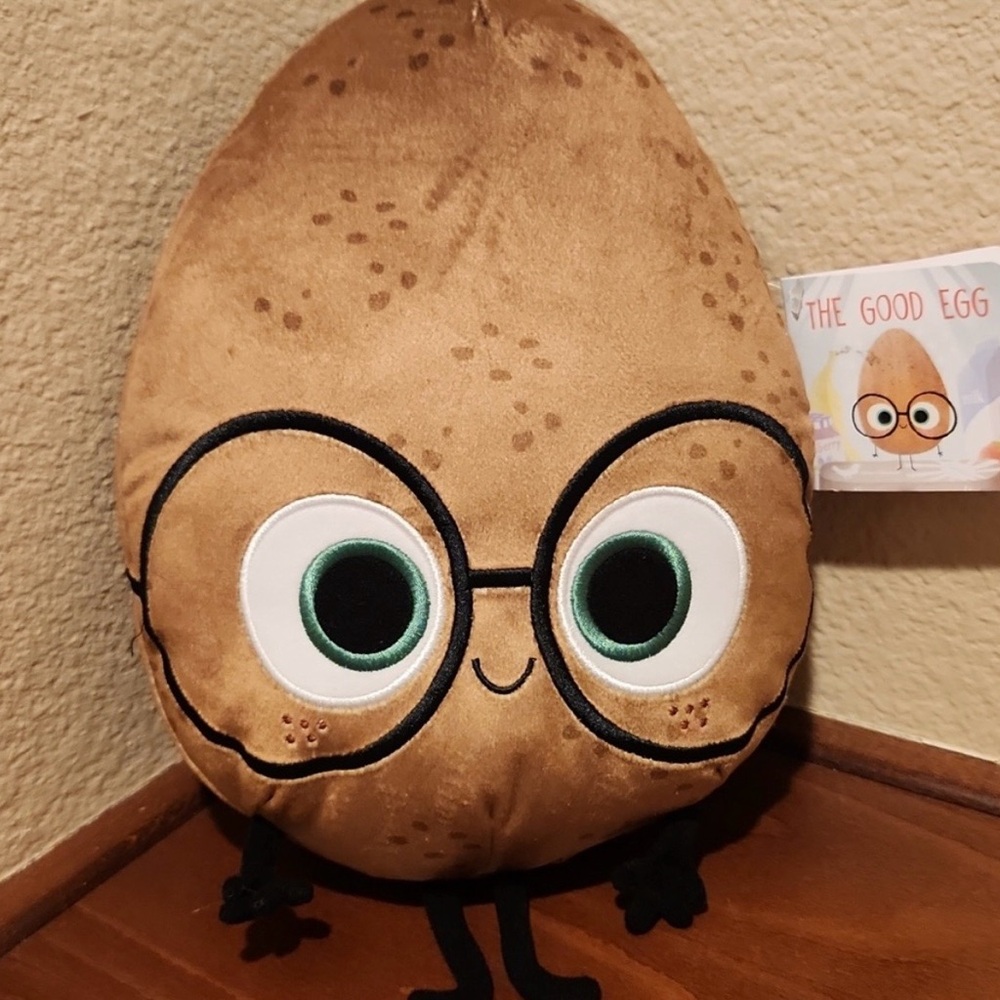 The Good Egg Plush Toy with Glasses